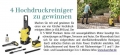 4x Hochdruckreiniger-PremiumSet von KÄRCHER (Wert je 455 €uro)